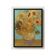 Van Gogh Van Gogh Ayçiçekleri Çerçevesiz Poster 21x30 Cm A4 Tablo Van Gogh Post Empresyonizm