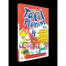 4.Sınıf Gün Gün Tatil Planım Seti 6 Kitap Yarıyıl Kış Tatil - D