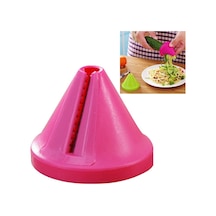 Mutfak Huni Modeli Spiral Dilimleyici Sebze Kuşkusuz Havuç Kesici Kırmızı , Boyut:havuç Kesici Kırmızı Diğer