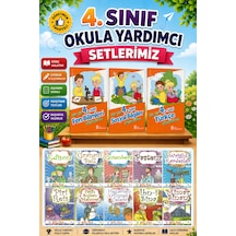 4.sınıf Çıtır Çıtır Türkçe + Fen Bilimleri + Sosyal Bilgiler + Doğu Batı Bilim Hikaye Seti