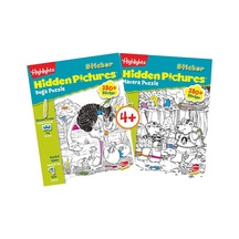 Sticker Hidden Pictures Macera Puzzle Çift Kitap 1