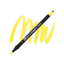 Zig Art & Graphic Twin Marker Tut-80 10 Yellow
