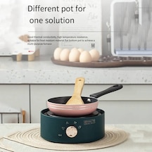 Gq Elektrikli Soba Çay Makinesi Kahve Moka Pot Küçük İndüksiyon Altın - Gümüş