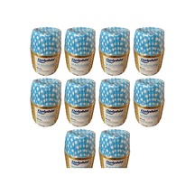 Dolphin Muffin Kağıt Karton Altın Mavi Desenli Cupcake Kek Kalıbı Kapsülü Kabı - 25 Adetlik 10 Paket