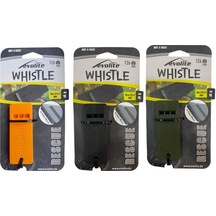 3 Ürün Evolite Rescue E-5531 126 Db Deprem Düdüğü Haki Yeşil+siyah+turuncu Çok Renkli