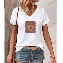 Startmore Leopar Desenli Leopar Beyaz
