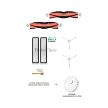 Dreame Vacuum Mop L10 Pro Beyaz Robot Süpürge Uyumlu Fırça,hepa Filtre,set-8 Parça