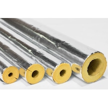 Izocam Camyünü Prefabrik Boru Izolasyonu Folyo Kapli 5"-30Mm