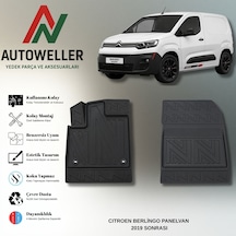 Citröen Berlingo Panelvan 2019 Sonrası Uyumlu Havuzlu Oto Paspas