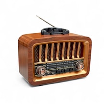 Rt-775 Eskitme Görünüm Nostalji Radyo, Bluetooth Özellikli Nostaljik Radyo