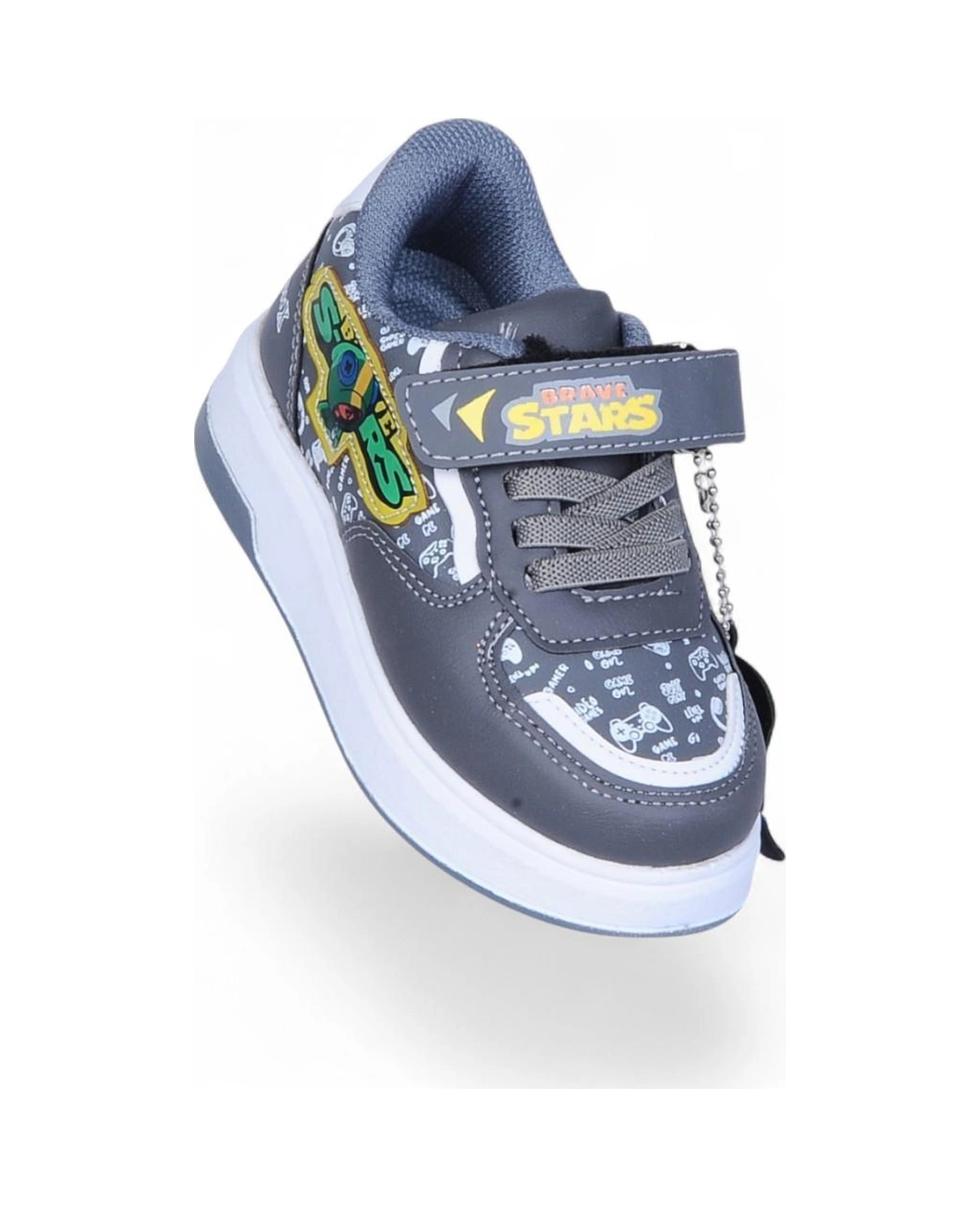 Prokids 4012 Erkek Çocuk Sneaker Spor Ayakkabı Füme
