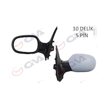 Gva Dış Dikiz Aynası Sol Clıo 98 Elektrikli Isıtmalı Astarlı Asferik 5 Fiş Vm-135ehpal Gva 1014114 7700415329 7701044382