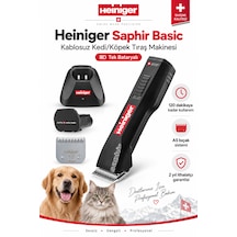 Heiniger Saphir Basic Kablosuz Kedi/köpek Tıraş Makinesi Tek Bataryalı