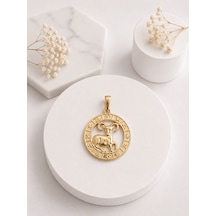 Melekcehobi Koç Burcu Kolye Ucu Xuping 14k Gold Kaplama Astroloji Kolyesi Burç Takısı Altın Rengi