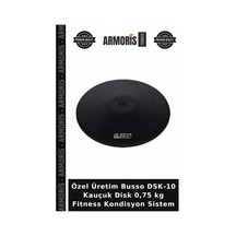 Özel Üretim Busso Dsk-10 Kauçuk Disk 0,75 Kg Fitness Kondisyon Sistem