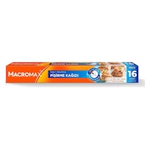 Macro Max Hazır Kesilmiş Yağlı Pişirme Kağıdı 16 Adet, Standart Fırın Tepsisi Boyutu 42x37 Cm Diğer