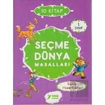 1. Sınıf Seçme Dünya Masalları (10 Kitap Takım) Yuva Yayınları  -  Yuva Yayınları