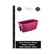 Özel Üretim Bahçe Dikey Toprak Opal Balkon Saksı