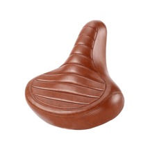 Suntek Bisiklet Sele Yastık Yol Selesi Pu Bellek Kahverengi