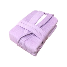 Royam Outlet İhracat Fazlası %100 Pamuklu Unisex Bornoz Lila