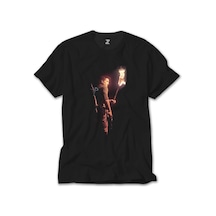 Uncharted 4 Nathan Drake Torch Siyah Tişört Siyah