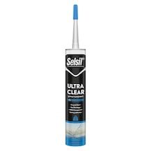 Selsil Ultra Clear Kristal Şeffaf Montaj Yapıştırıcı 290 Ml Şeffaf