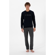 U.s. Polo Assn. Erkek Lacivert Pijama Takım 50318593-vr033 Lacivert