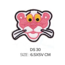 Ütü İle Yapışan Arma - Patch -yama - Pembe Panter 6,5x5cm - 847150715