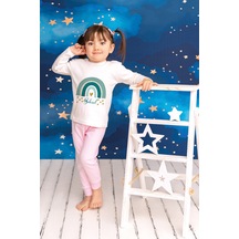 Pia Baby İsme Özel Erkek Çocuk Pijama Takımı %100 Pamuk Penye İsim Baskılı Kişiye Özel Çocuk Pijaması 10554p14pi Krem