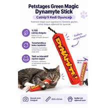 Petstages Magic Dinamit Şeklinde Catnip Li Kedi Çiğneme Oyuncağı