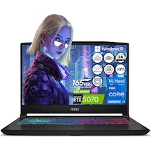 MSI Katana 15 HX B14WGK-889XTR-FPS3 i7-14650HX 32 GB 1 TB SSD RTX5070 15.6" W11P Dizüstü Bilgisayar