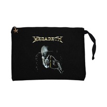 Megadeth Warchest Siyah Clutch Astarlı Cüzdan / El Çantası
