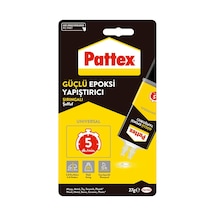 Ayrex Pattex Güçlü Epoksi Yapıştırıcı, Çok Sağlam, Çok Dayanıklı, Hemen Her Malzeme İçin Uygun Epoksi Reç