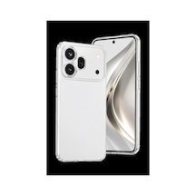 Huawei Honor 600 Pro Lüx Şeffaf Silikon - Şeffaf İtdark57253