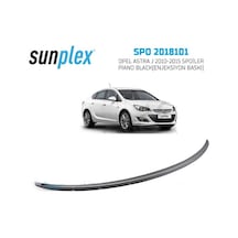 Opel Astra J Sedan Spoiler 2010-2015 Arası Piano Black Sunplex