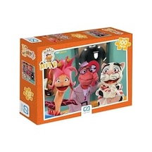 Dedektif Reptır 100 Parça 34x24cm Çocuk Puzzle Yapboz Serisi