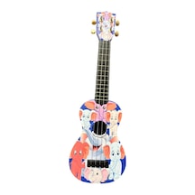 Soprano Ukulele Fil Desen Kapak