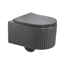 Et-w1000mf Asma Klozet Mat Füme