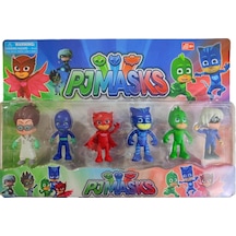 Pjmasks 6 Lı Figür - Pijamaskeliler 6 Lı Figür Oyuncak