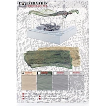 Afv Club Ac35019 1/35 Ölçek, Kamuflaj Ağı Çöl 181x255 Mm.-52334