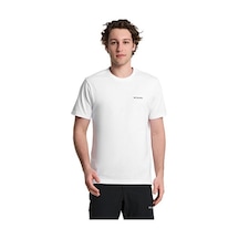 Columbia Cs0405 Csc M Columbia Gem Label Ss Tee Erkek Günlük Tişört 9110801100 Beyaz Beyaz