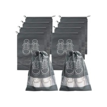 Maiyame 10 Adet Gri Seyahat Ayakkabı Çantası - Su Geçirmez, Konforlu Taşıma, Organizasyon Ve Korumalı Saklama Çok Renkli