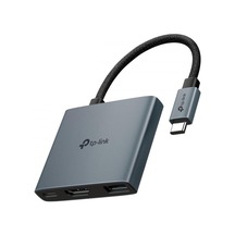 Ayrex Uh3020c, 4k 60hz Hdmı, 100w Hızlı Şarj, 1x Type-a, 3'ü Bir Arada Usb-c Hub