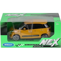 Buğz 24038 Welly Fiat 500l 1:24 Lacivert - Siyah