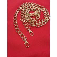 Emtory Home 100cm Gold Metal Kancalı Çanta Askısı Altın
