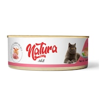 Natura Tavuklu ve Karidesli Konserve Yetişkin Kedi Maması 70 G