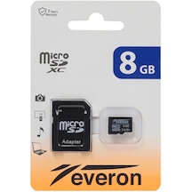 Everon 8Gb Micro Sd Hafıza Kartı Adaptörlü