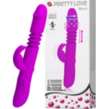 Hızlı Express Pretty Love İleri-Geri Hareketli Usb Şarjlı 12 Titreşimli Otomatik Vibratör
