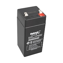 Lıghtex Lt-450 4 Volt - 5 Amper Kuru Akü Işıldak Aküsü 47 X 47 X 100 Mm