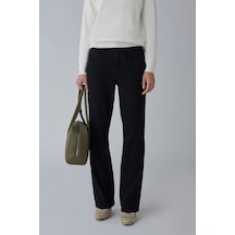 Suud Collection Siyah Effortless Straight Jean